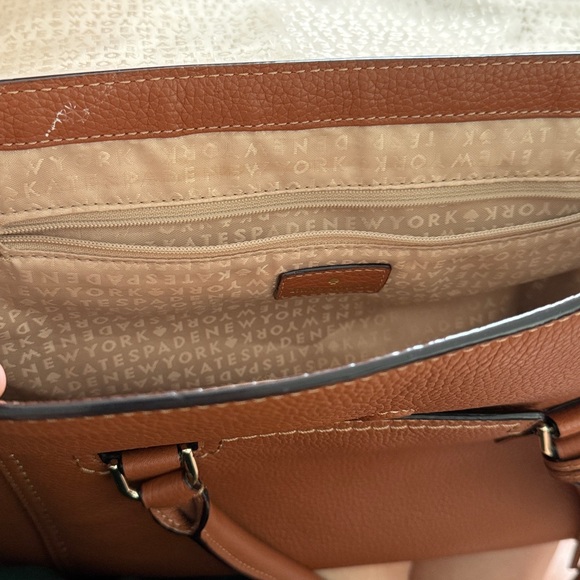 Kate Spade Brown Leather Handbag - Picture 3 of 4